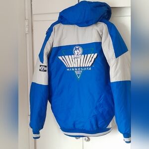 Minnesota Timberwolves Vintage Puffer Starter Jacket